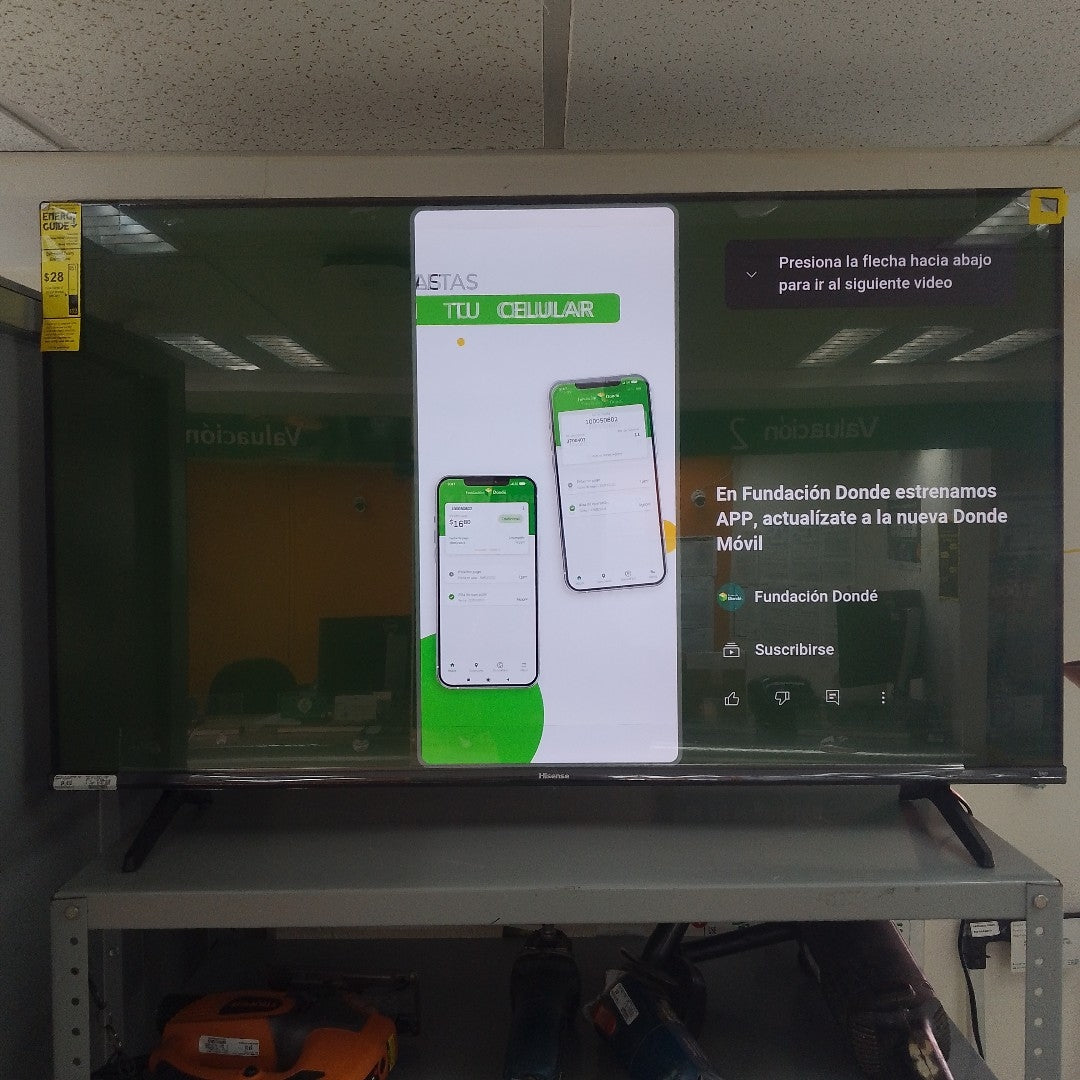 PANTALLA HISENSE 43QD65NF (2024) 43" QLED 4K (SEMINUEVO)