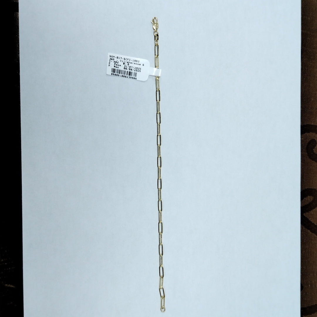 PULSERAS CABALLERO ORO 14K 3.7 (NUEVO)