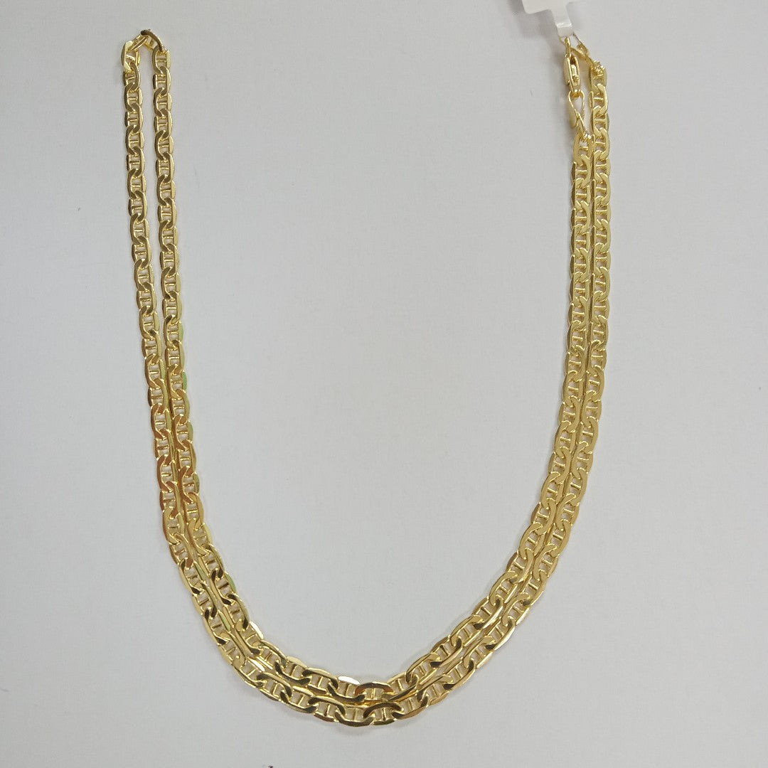 CADENAS GUCHI ORO 14K 10.2 (NUEVO)