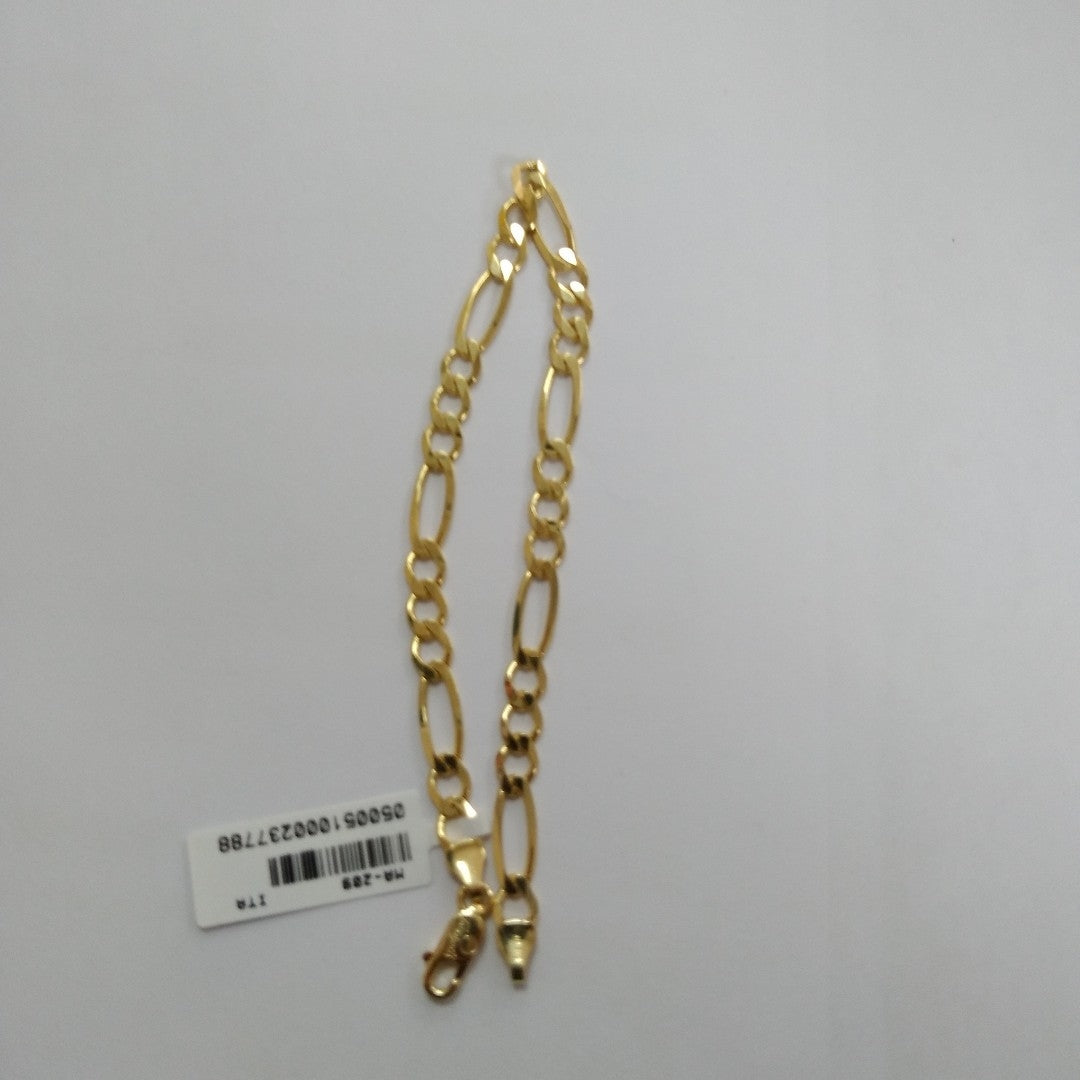 PULSERAS CABALLERO CARTIER 3*1 AMARILLA ORO 14K 6.7 (NUEVO)