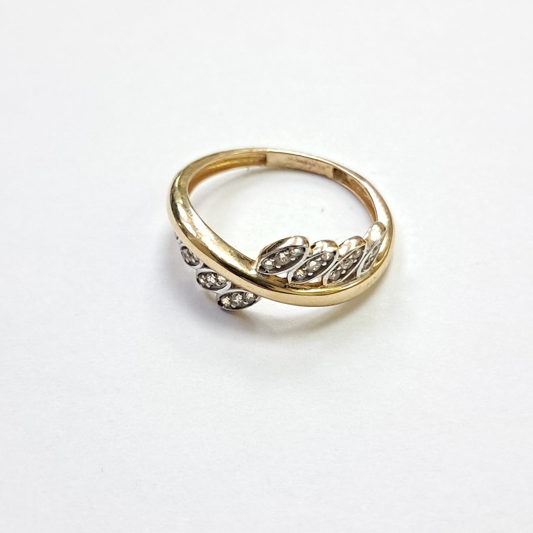 ANILLOS DAMA ORO 14K 2 (NUEVO)