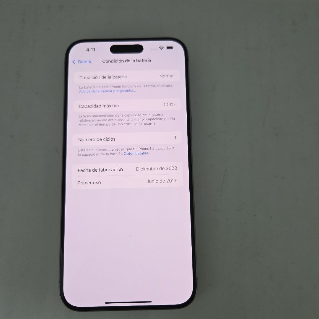 CELULAR APPLE IPHONE 15 PRO MAX A3108 (2023) 256 GB 8 GB RAM (SEMINUEVO)