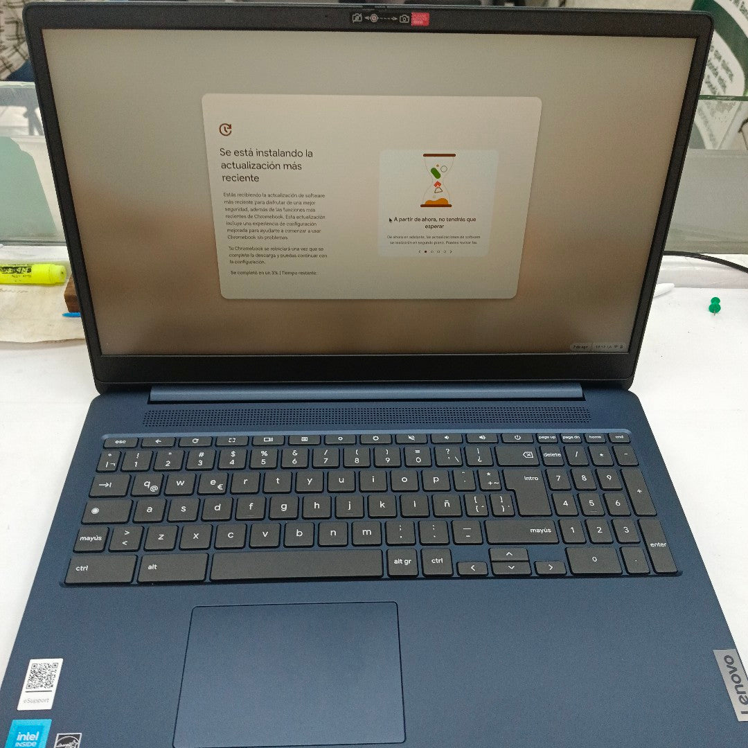LAPTOP LENOVO IDEAPAD 3 CHROME 15IJL6 (2024) 128 GB EMMC 8 GB RAM
