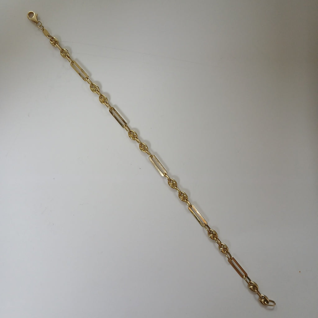 PULSERAS CABALLERO ORO 14K 4.4 (NUEVO)