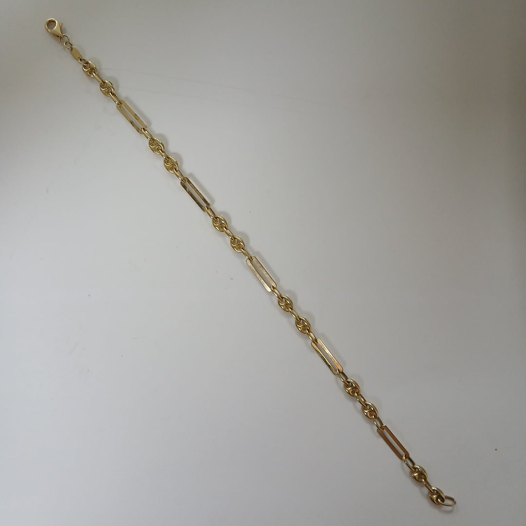 PULSERAS CABALLERO ORO 14K 4.4 (NUEVO)