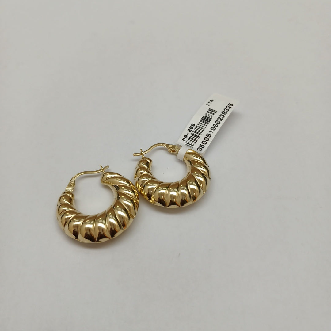 ARRACADAS ORO 14K 3.9 (NUEVO)