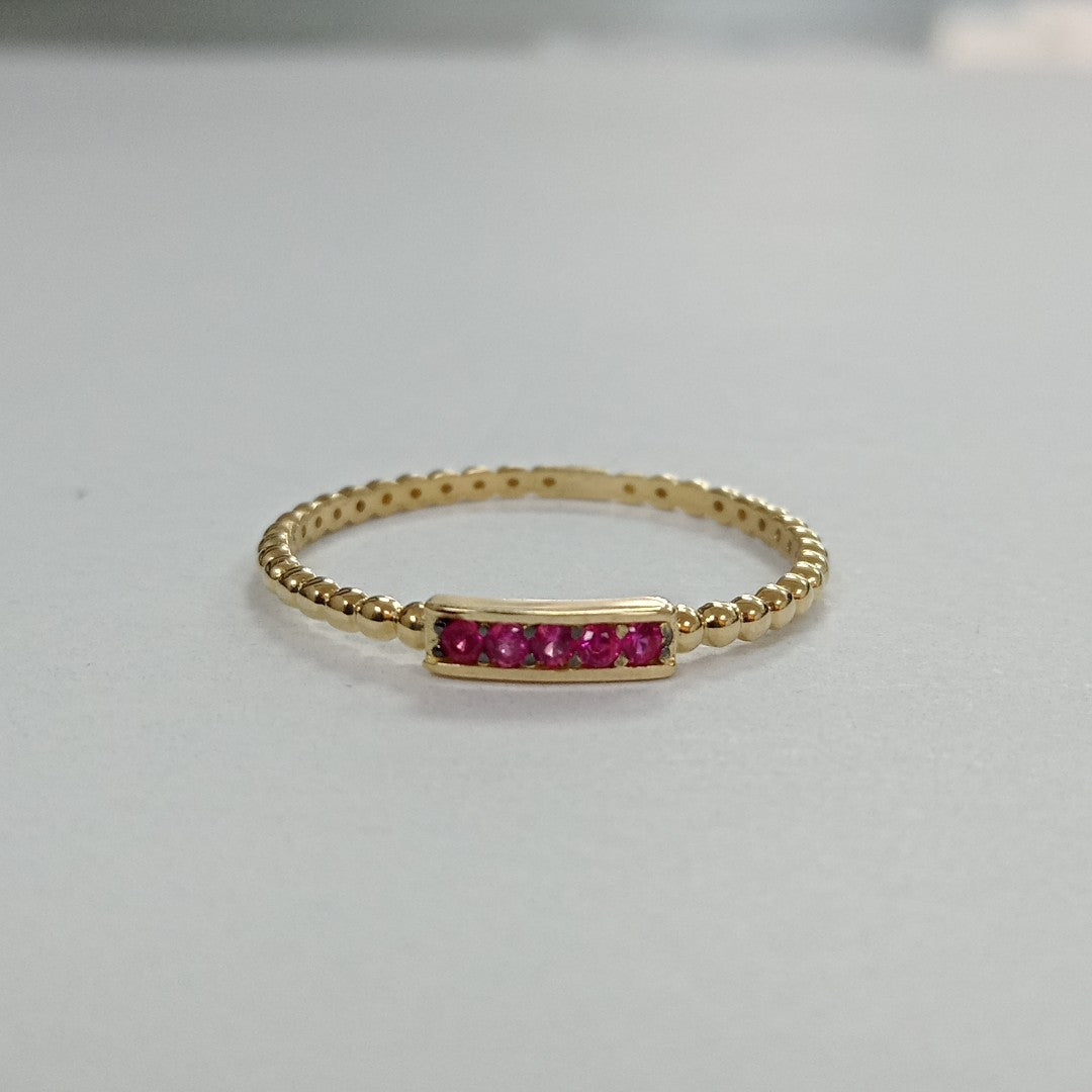 ANILLOS DAMA ORO 14K 0.8 (NUEVO)