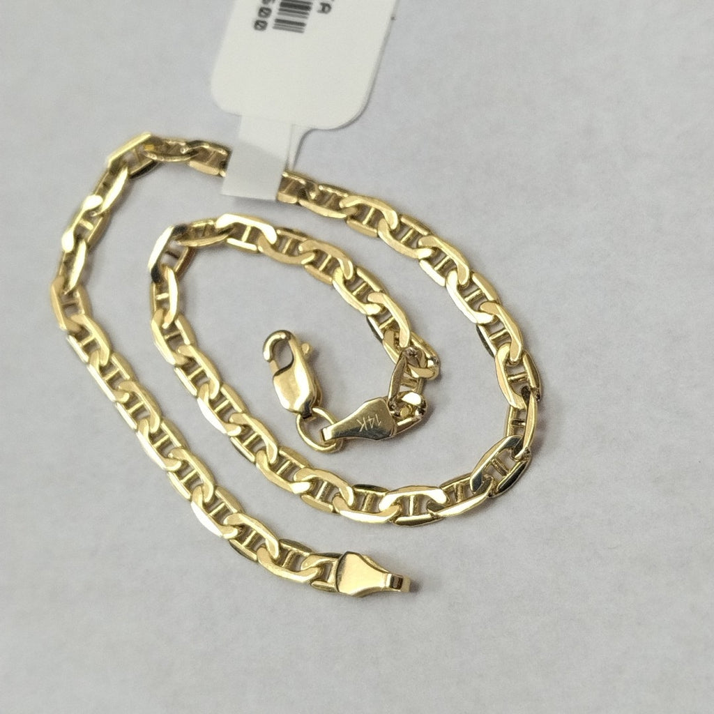 PULSERAS CABALLERO GUCCHI ORO 14K 4.4 (NUEVO)