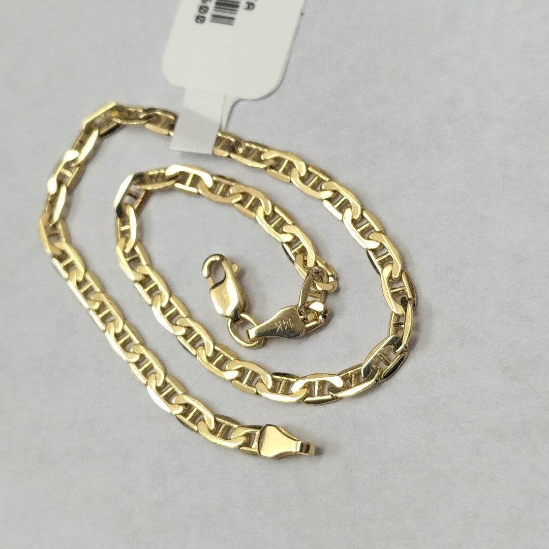 PULSERAS CABALLERO GUCCHI ORO 14K 4.4 (NUEVO)