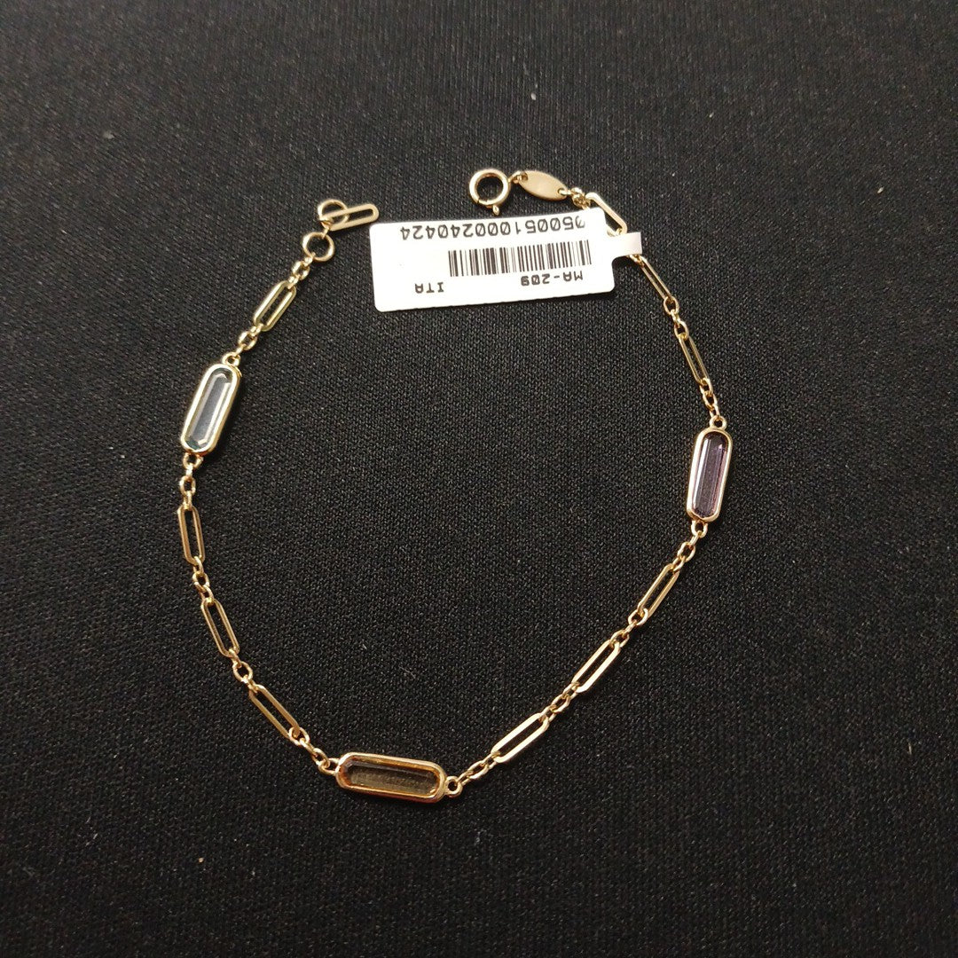 PULSERAS DAMA ORO 14K 2 (NUEVO)