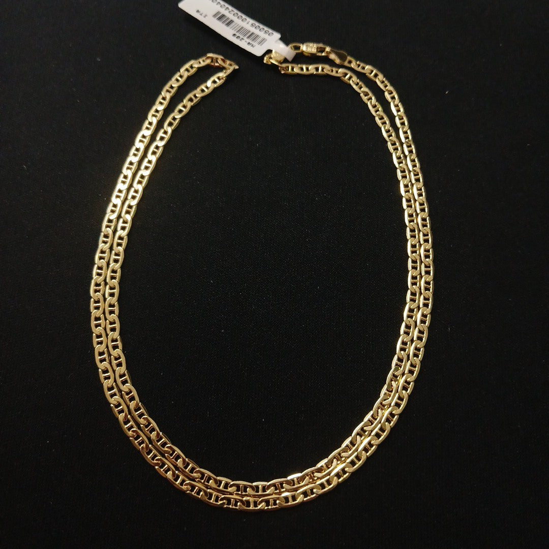 CADENAS GUCHI ORO 14K 11.9 (NUEVO)