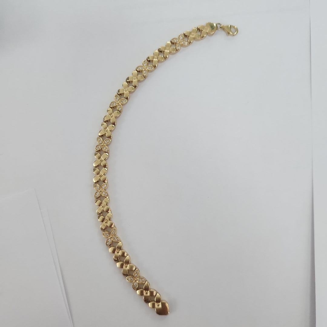PULSERAS DAMA ORO 14K 10.2 (NUEVO)