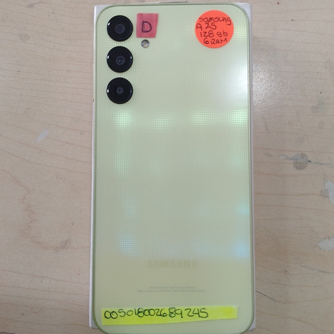 CELULAR SAMSUNG GALAXY A25 5G SM-A256E/DSN (2023) 128 GB 6 GB RAM (SEMINUEVO)