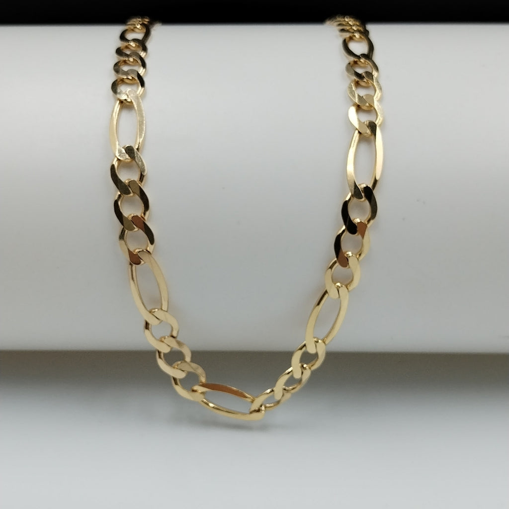CADENAS CARTIER 3*1 AMARILLA ORO 14K 40.5 (NUEVO)