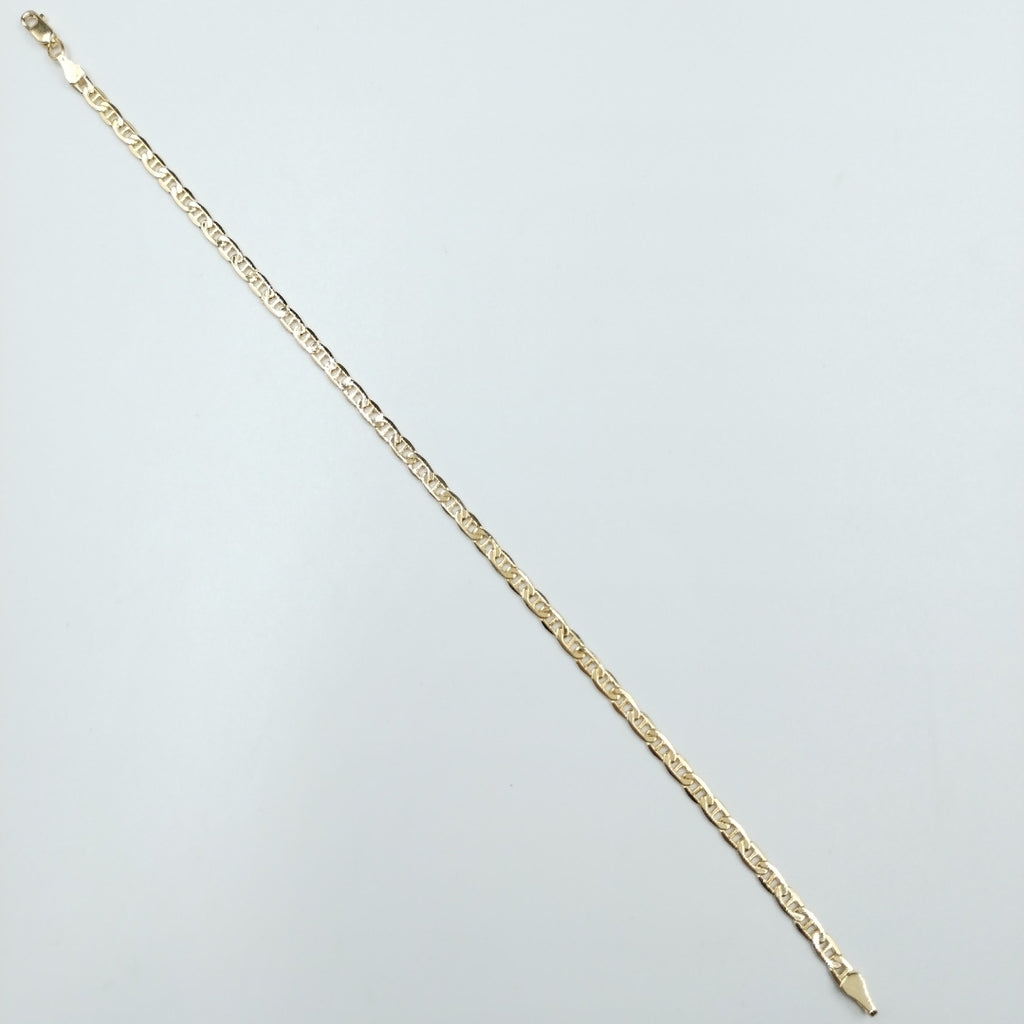 PULSERAS CABALLERO GUCCHI ORO 14K 4.4 (NUEVO)