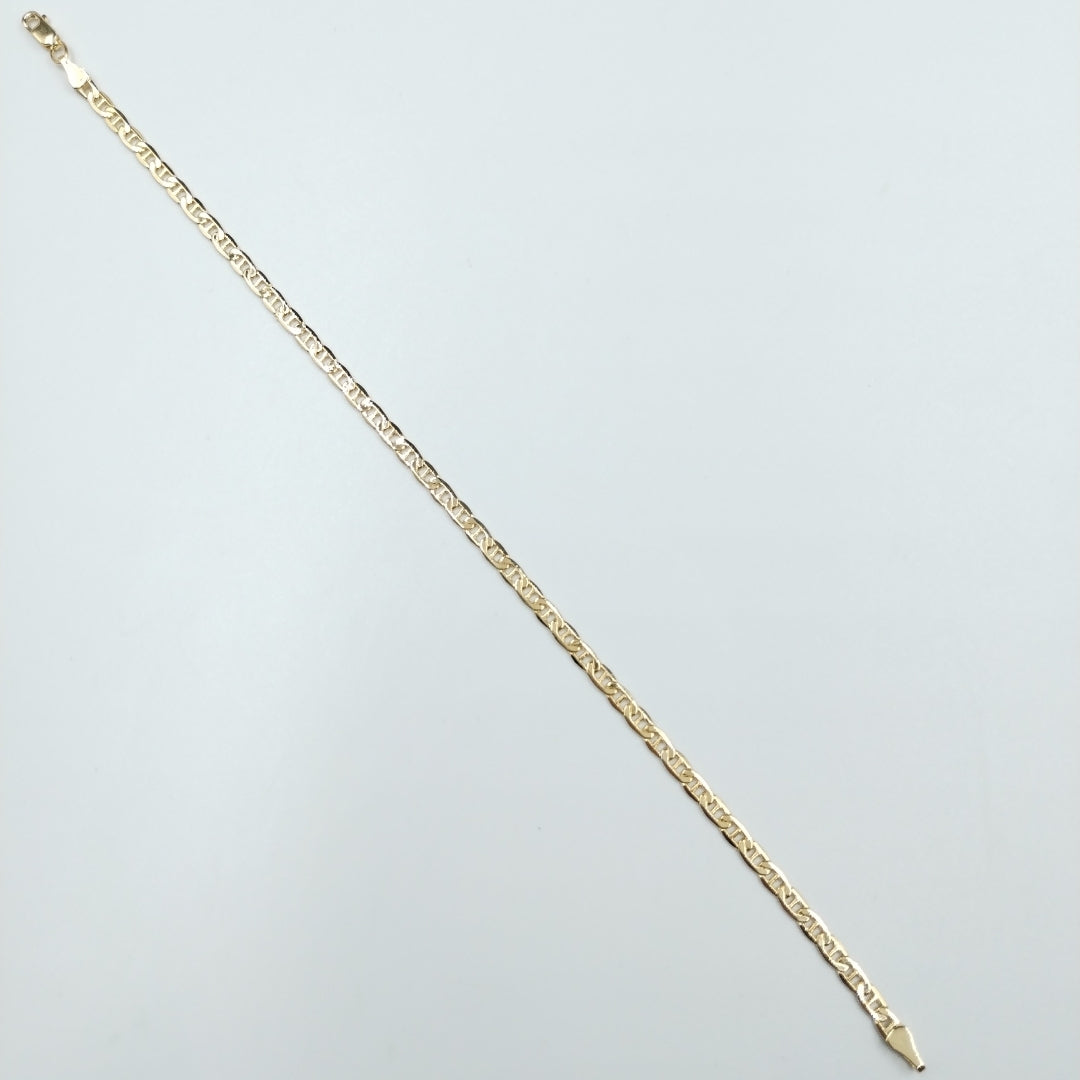 PULSERAS CABALLERO GUCCHI ORO 14K 4.4 (NUEVO)
