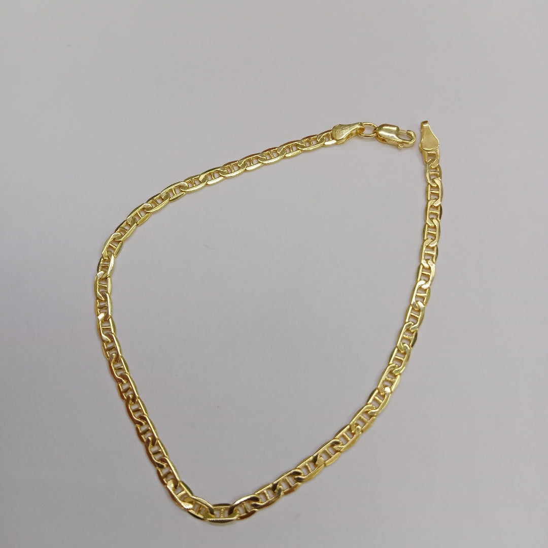 PULSERAS CABALLERO GUCCHI ORO 14K 4.4 (NUEVO)