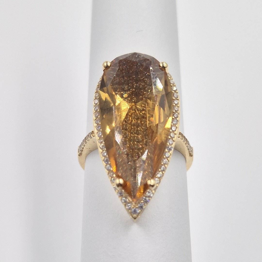 ANILLOS DAMA ORO 14K 8.4 (NUEVO)