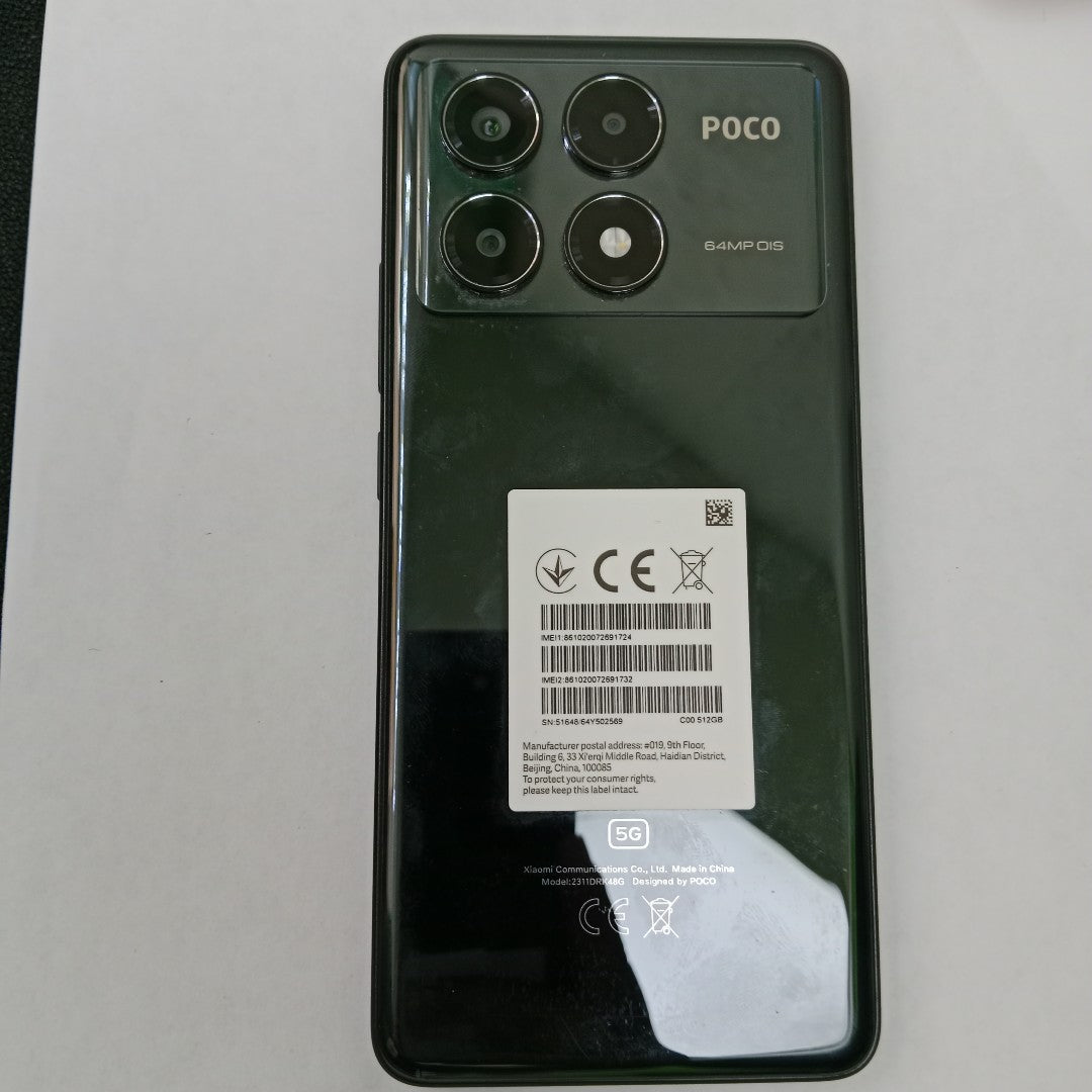 CELULAR XIAOMI POCO X6 PRO 2311DRK48G (2024) 512 GB 12 GB RAM (SEMINUEVO)