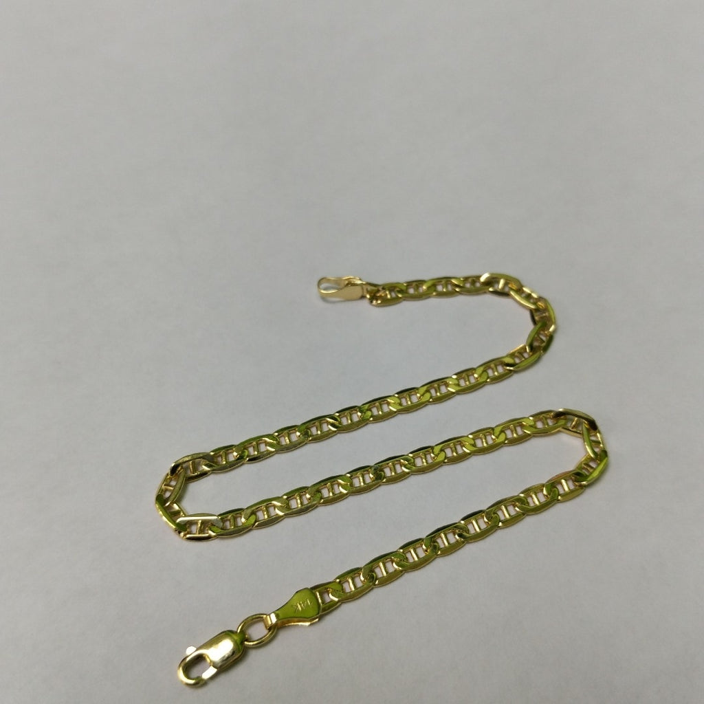 PULSERAS CABALLERO GUCCHI ORO 14K 4.4 (NUEVO)