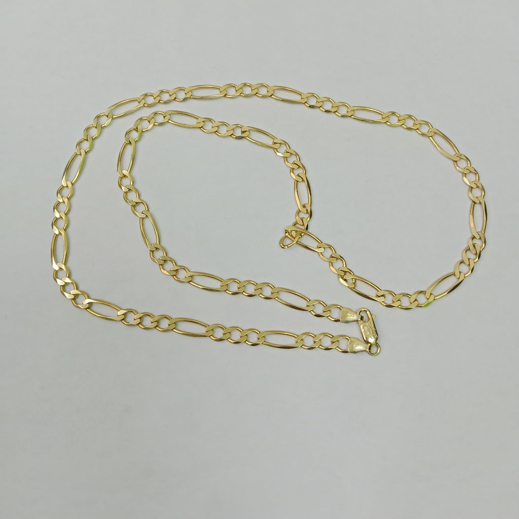 CADENAS CARTIER 3*1 AMARILLA ORO 10K 15.8 (NUEVO)