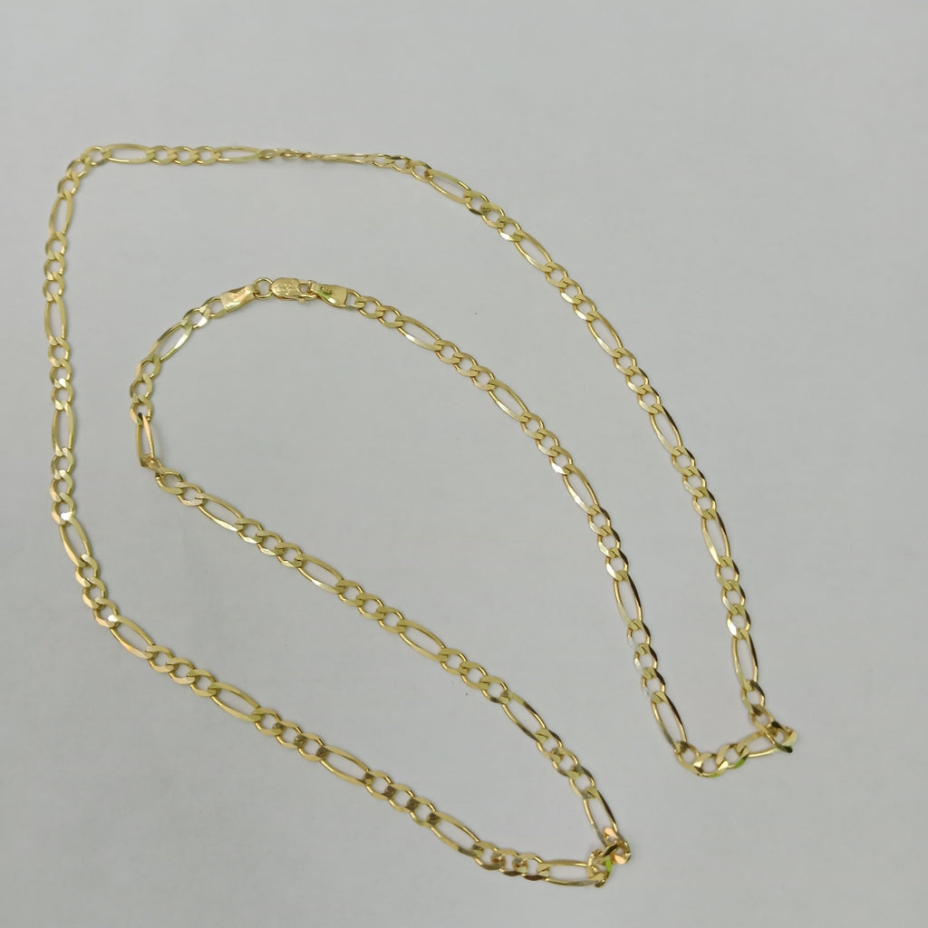 CADENAS CARTIER 3*1 AMARILLA ORO 14K 8.3 (NUEVO)
