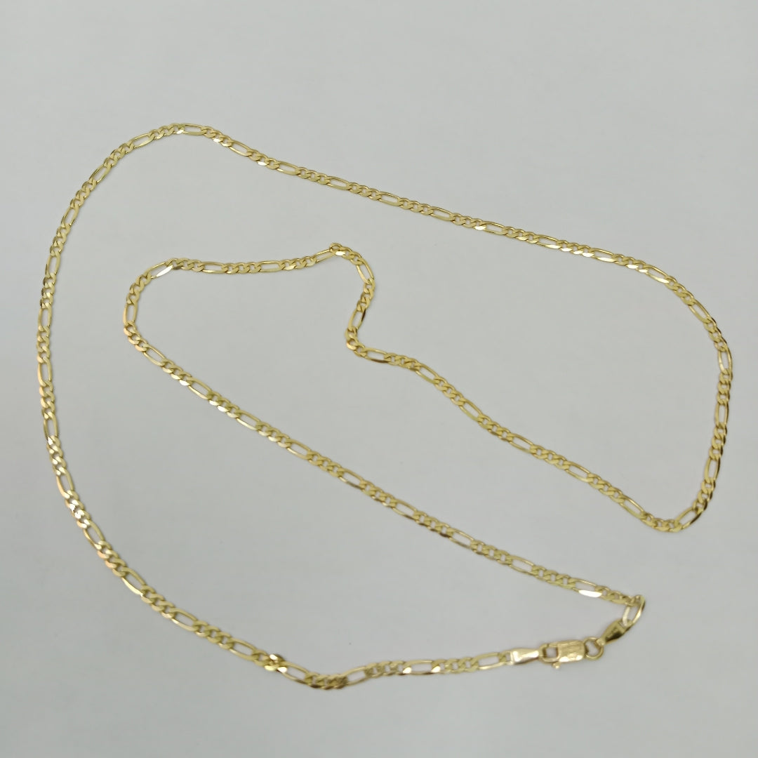 CADENAS CARTIER 3*1 AMARILLA ORO 14K 5.4 (NUEVO)