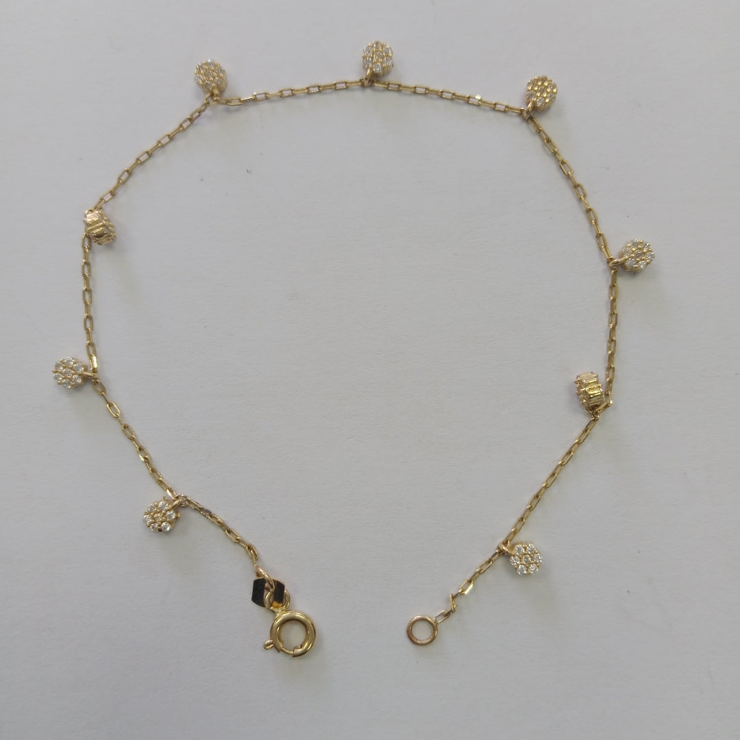 PULSERAS DAMA ORO 14K 2.2 (NUEVO)