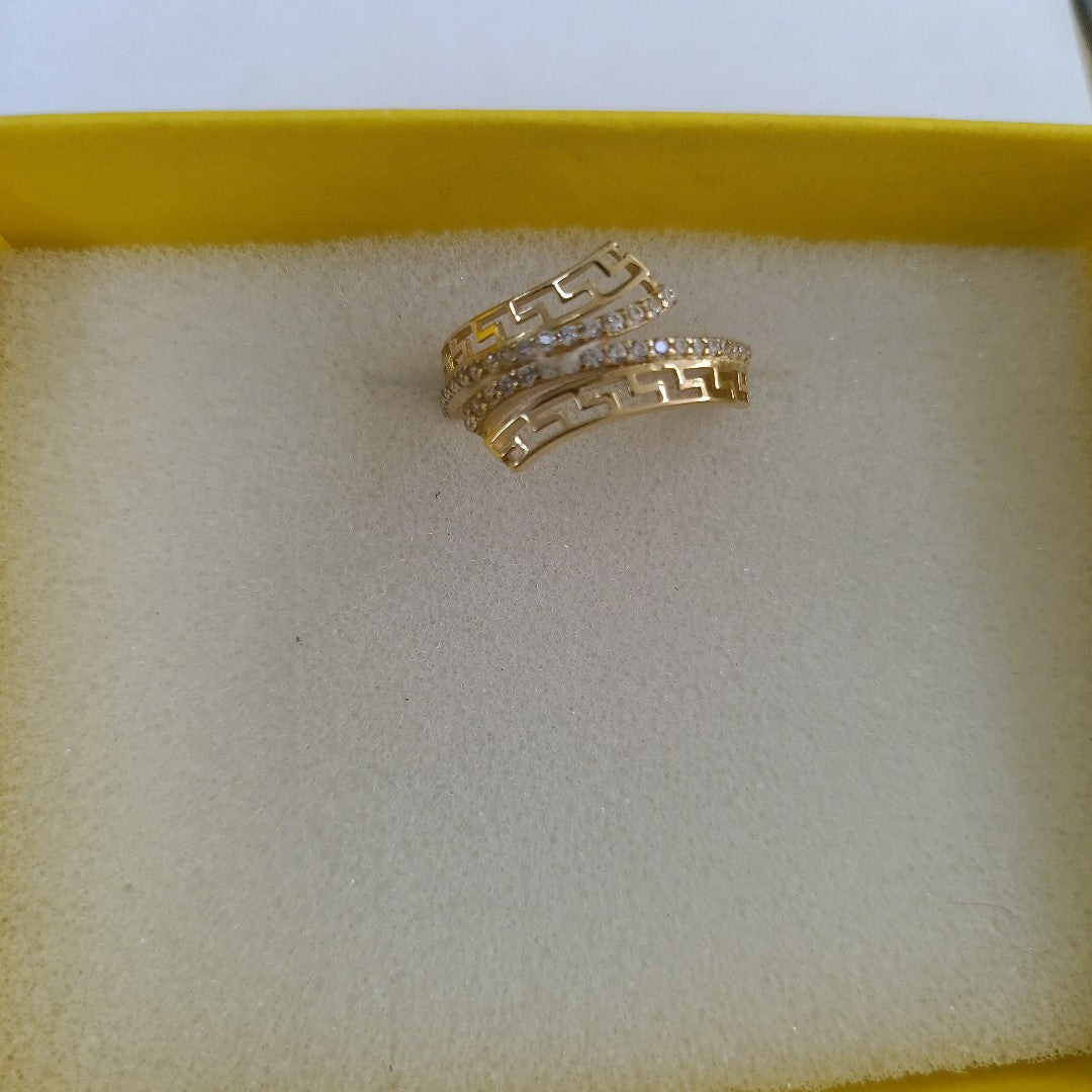 ANILLOS DAMA ORO 14K 2 (NUEVO)