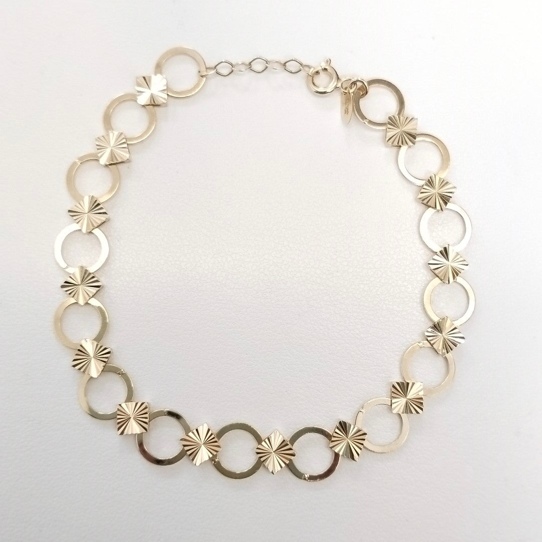 PULSERAS DAMA ORO 14K 3.6 (NUEVO)