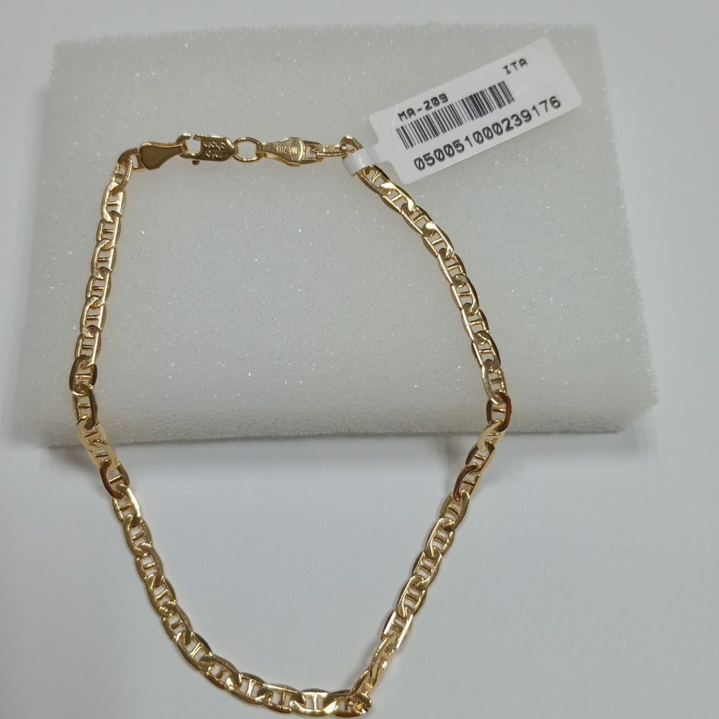 PULSERAS CABALLERO GUCCHI ORO 14K 4.4 (NUEVO)