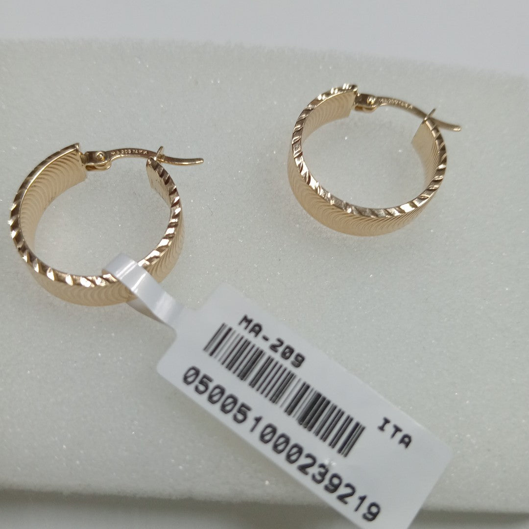 ARRACADAS ORO 14K 2.2 (NUEVO)