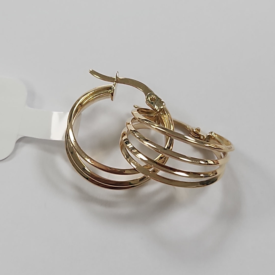 ARRACADAS ORO 14K 2.1 (NUEVO)