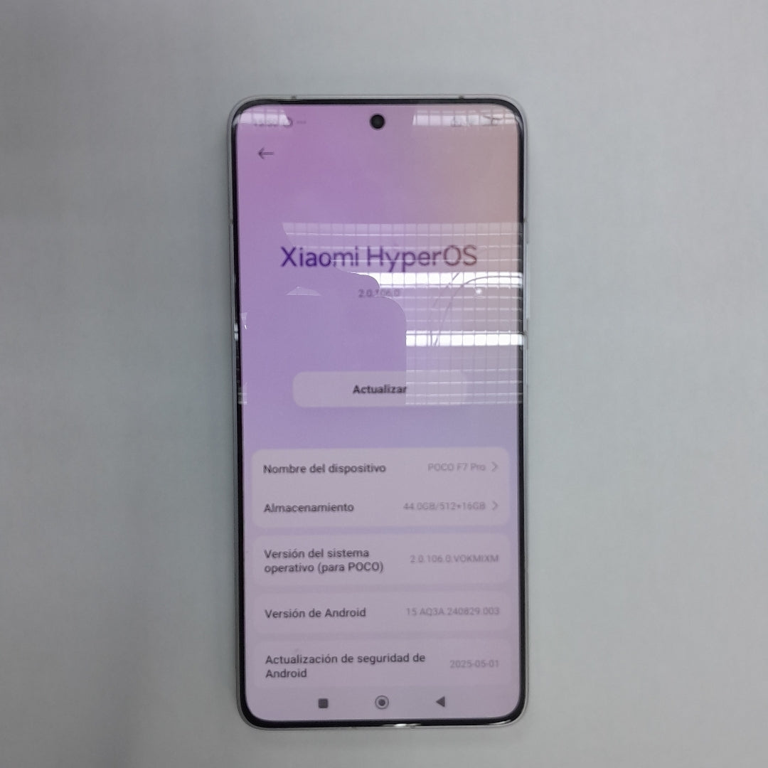 CELULAR XIAOMI POCO F7 PRO 24117RK2CG (2025) 512 GB 12 GB RAM (SEMINUEVO)