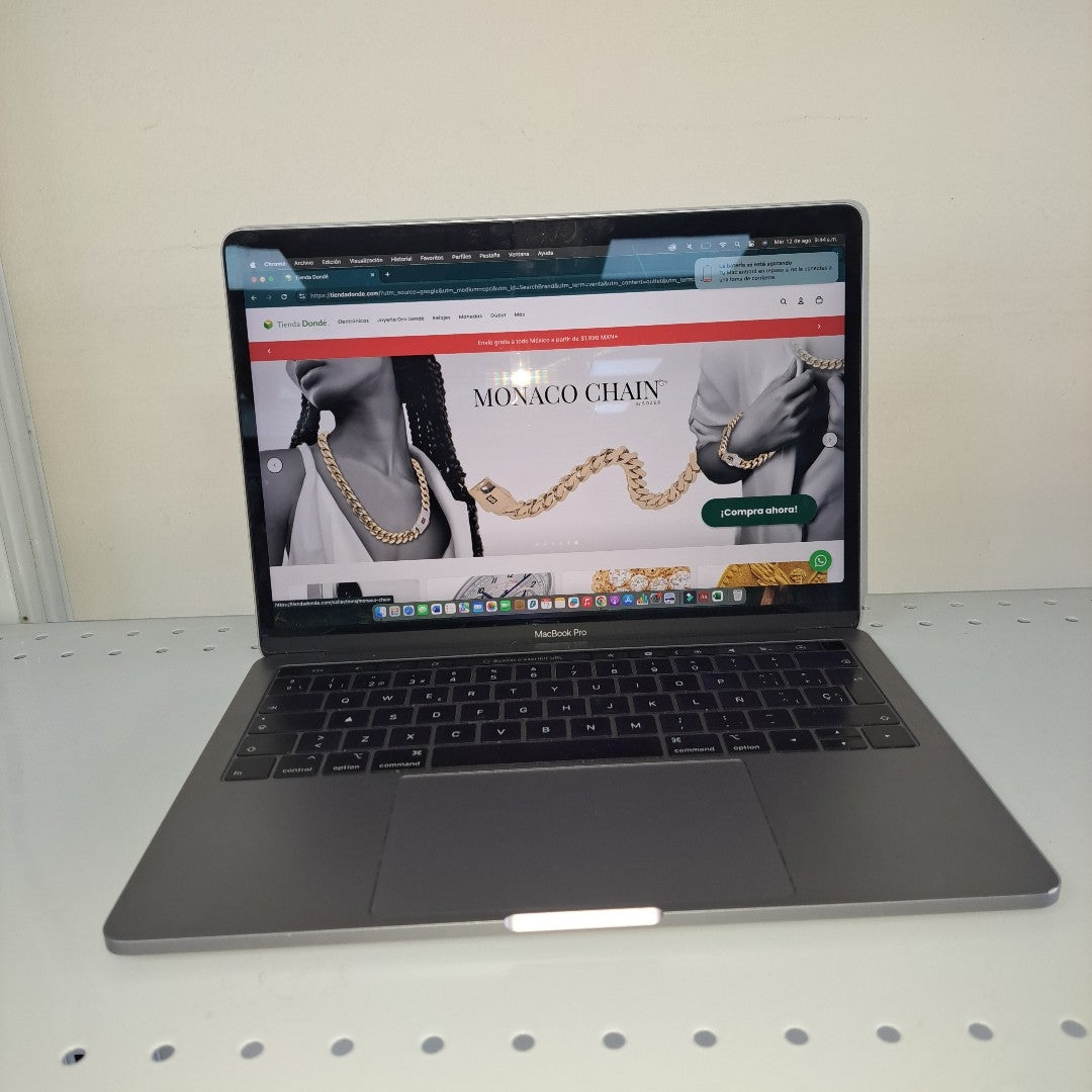LAPTOP APPLE MACBOOK PRO 13" 2019 1.4 A2159 128 GB SSD 8 GB RAM (SEMINUEVO)