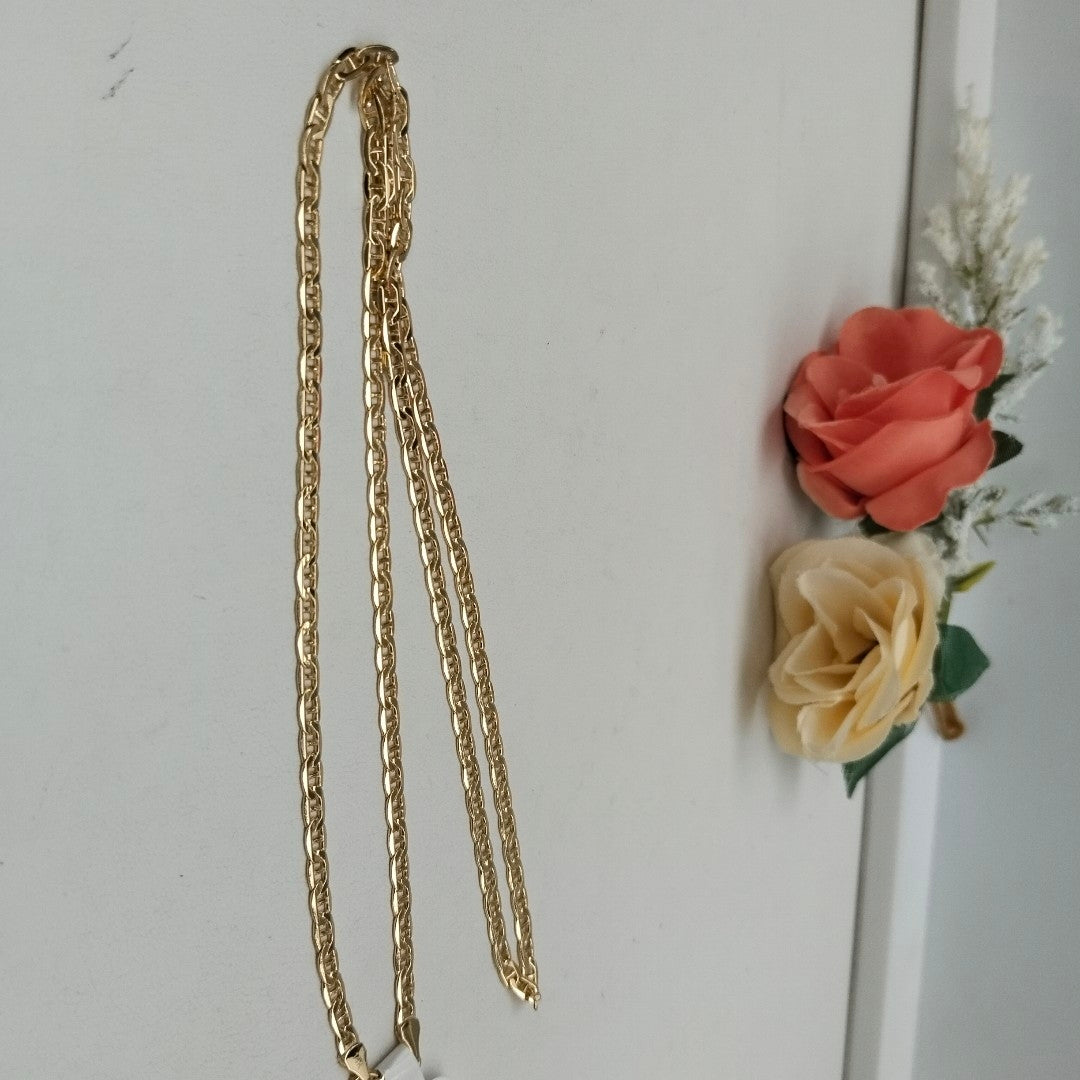 CADENAS GUCHI ORO 14K 11 (NUEVO)