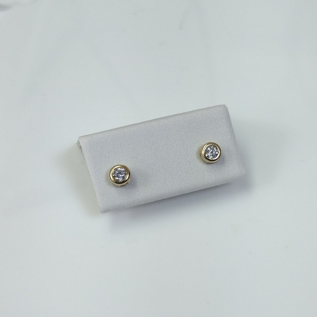 BROQUELES ORO 14K 0.8 (NUEVO)