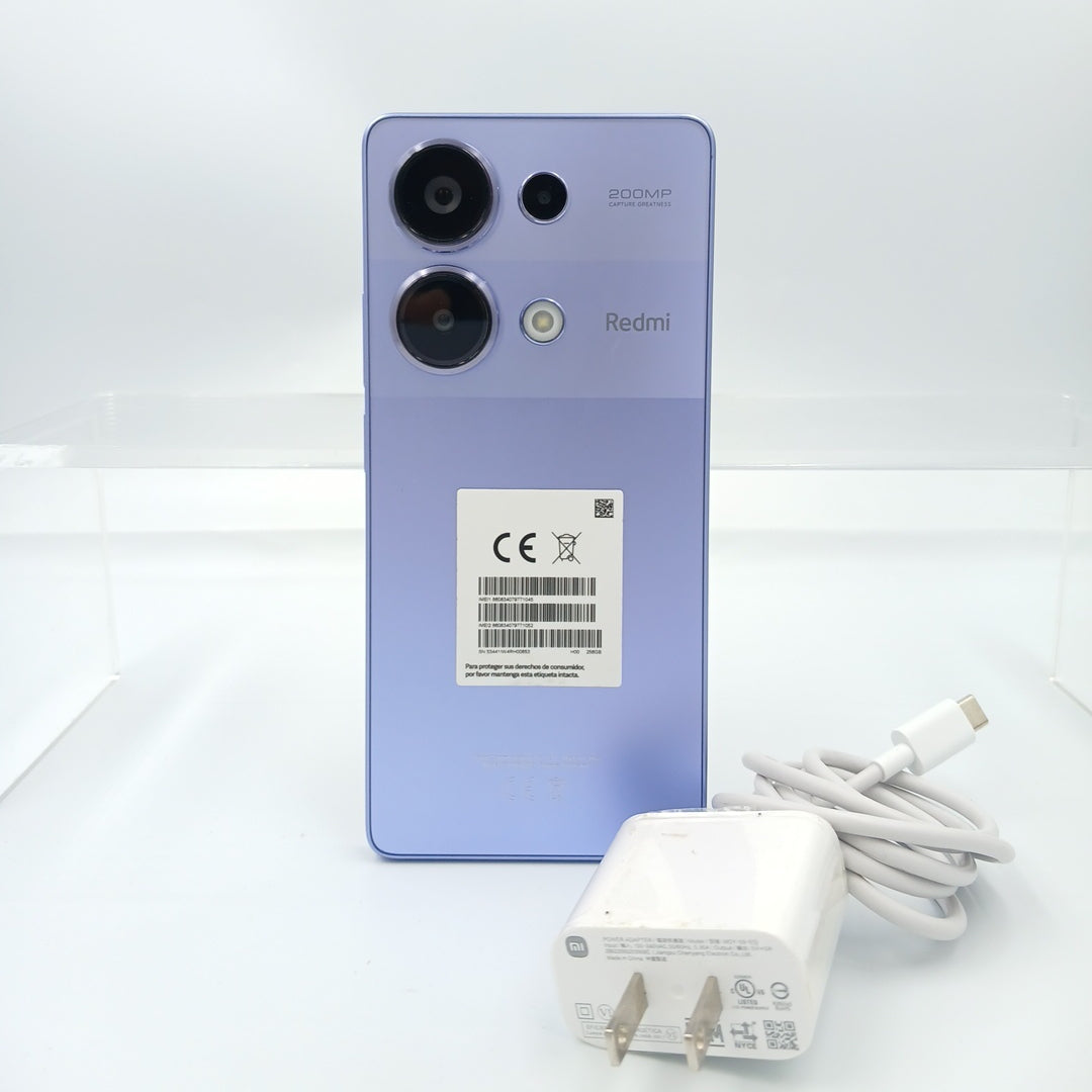 CELULAR XIAOMI REDMI NOTE 13 PRO 23117RA68G (2023) 256 GB 8 GB RAM (SEMINUEVO)