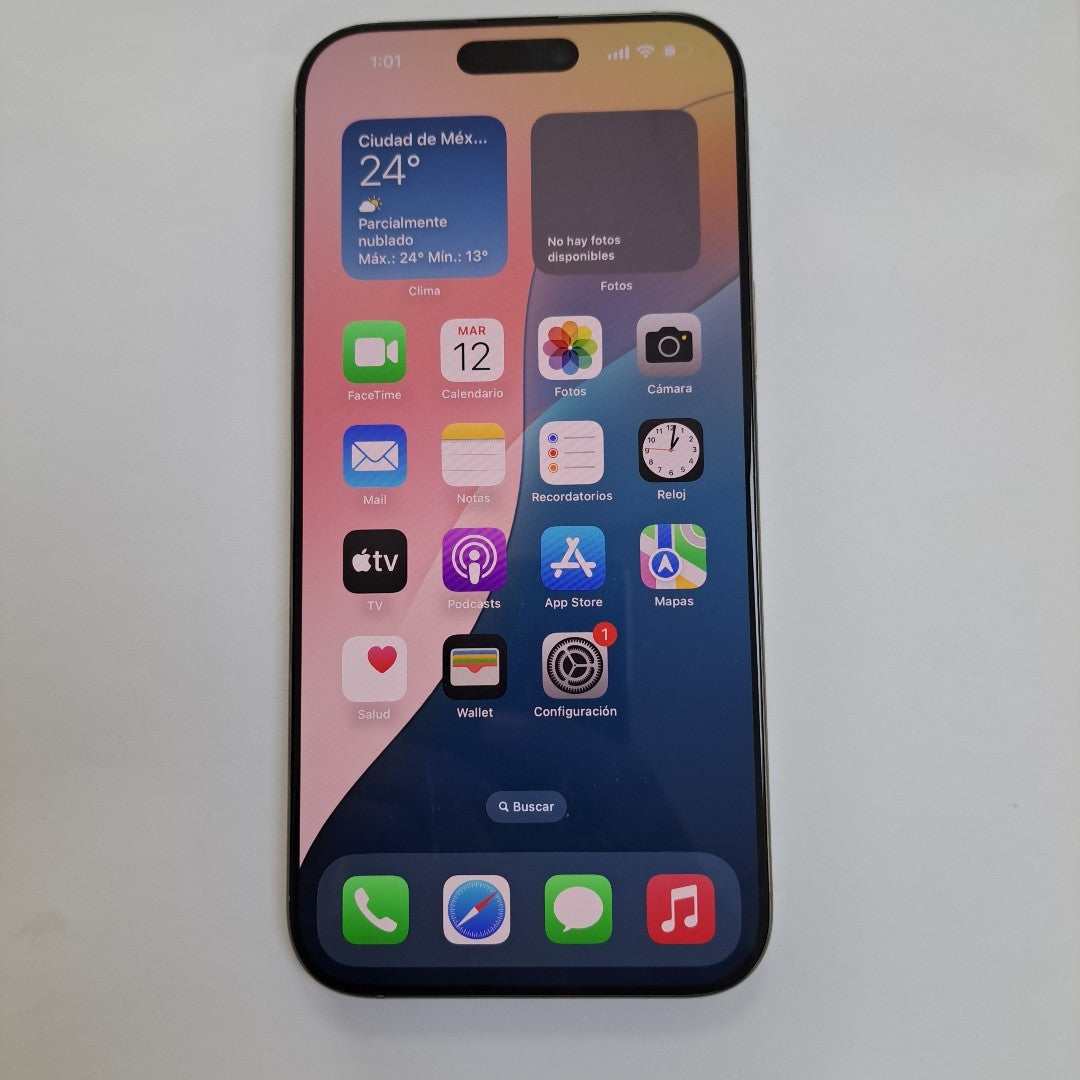 CELULAR APPLE IPHONE 16 PRO MAX A3295 (2024) 512 GB 8 GB RAM (SEMINUEVO)