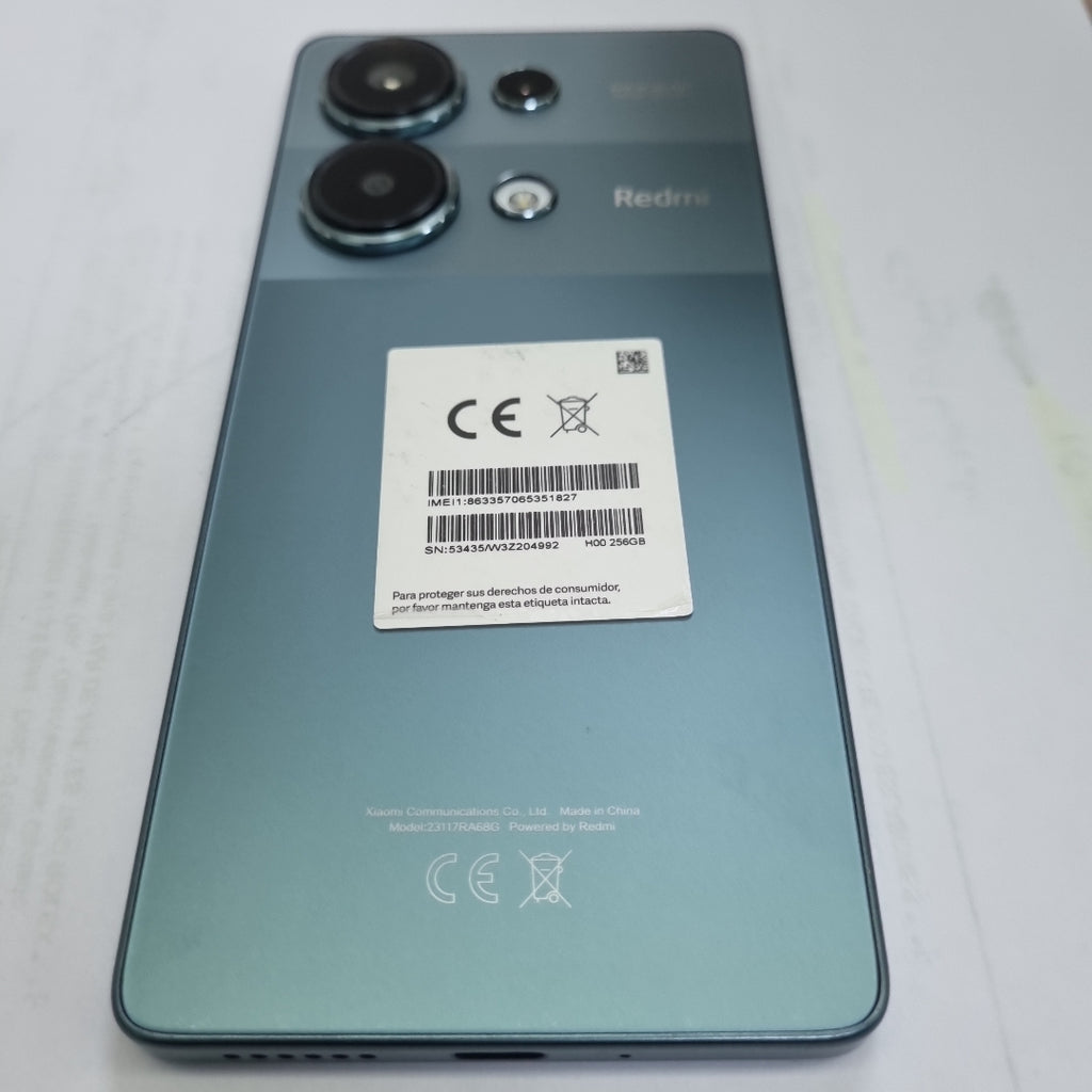CELULAR XIAOMI REDMI NOTE 13 PRO 23117RA68G (2023) 256 GB 8 GB RAM (SEMINUEVO)