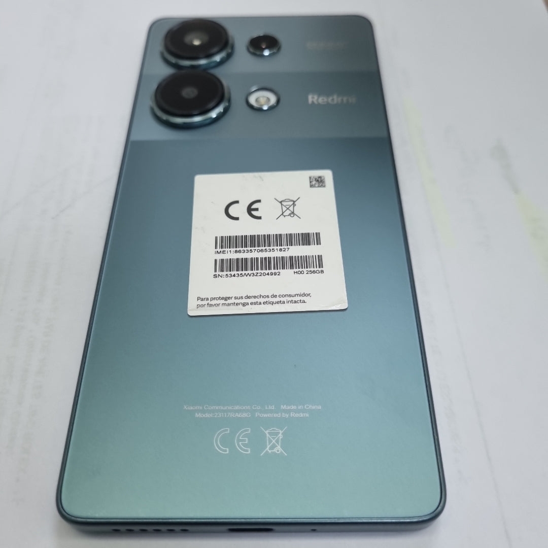 CELULAR XIAOMI REDMI NOTE 13 PRO 23117RA68G (2023) 256 GB 8 GB RAM (SEMINUEVO)