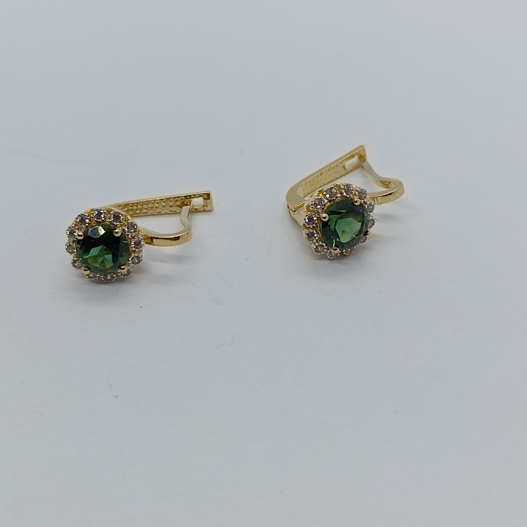 BROQUELES ORO 14K 3.8 (NUEVO)