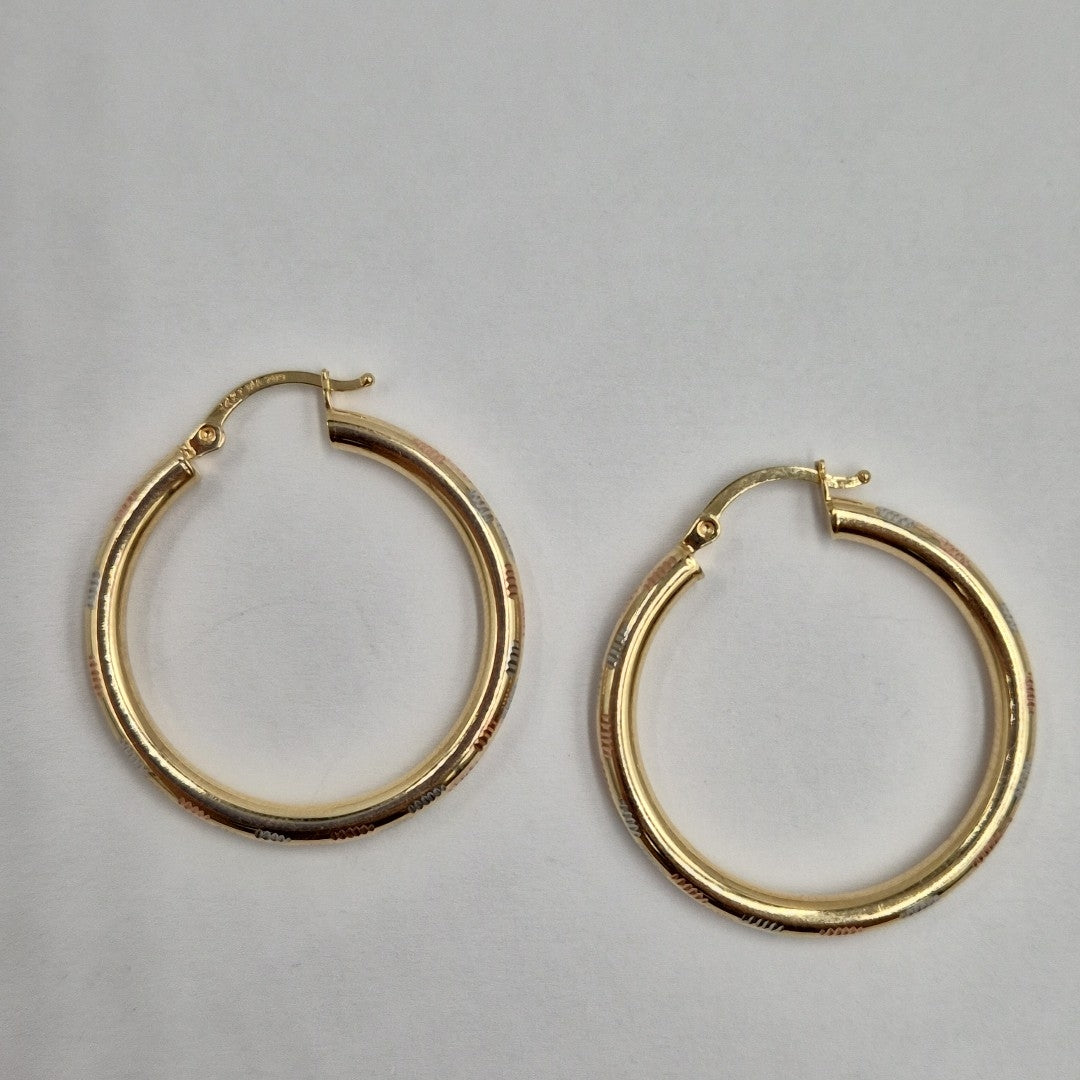 ARRACADAS ORO 14K 3 (NUEVO)