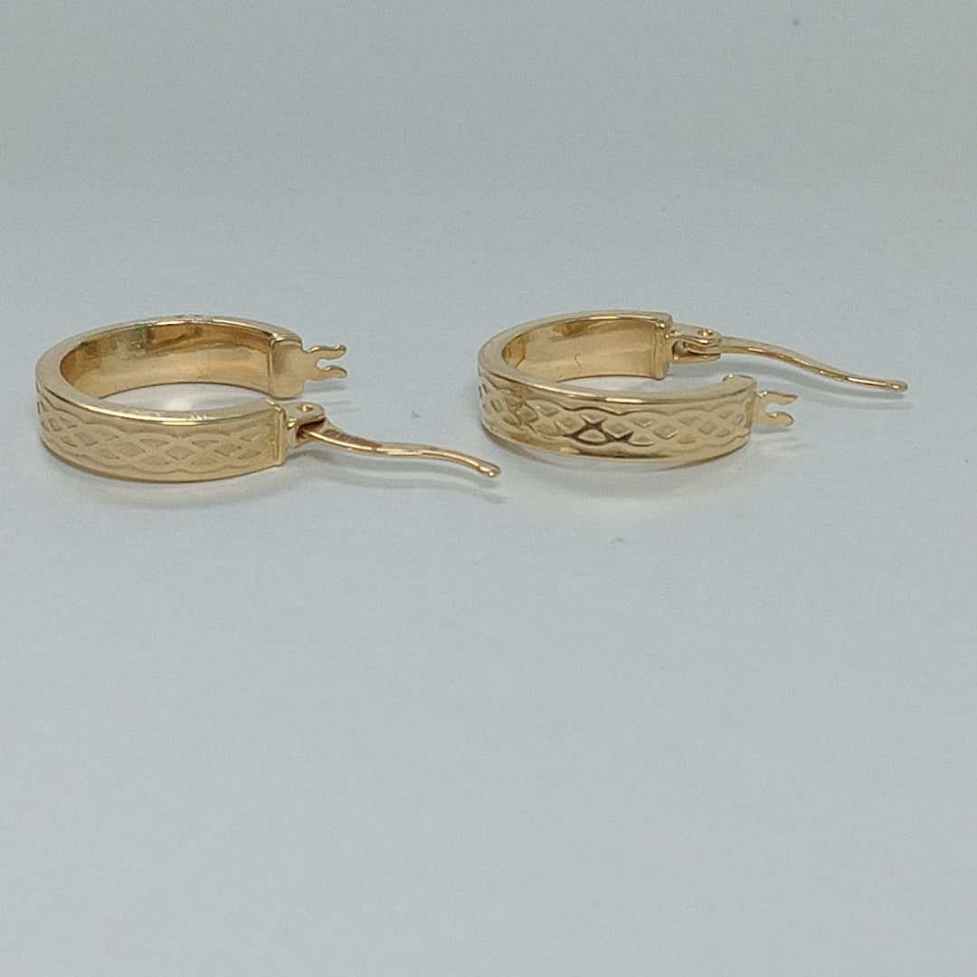 ARRACADAS ORO 14K 2 (NUEVO)