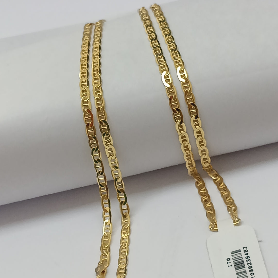 CADENAS GUCHI ORO 14K 12 (NUEVO)