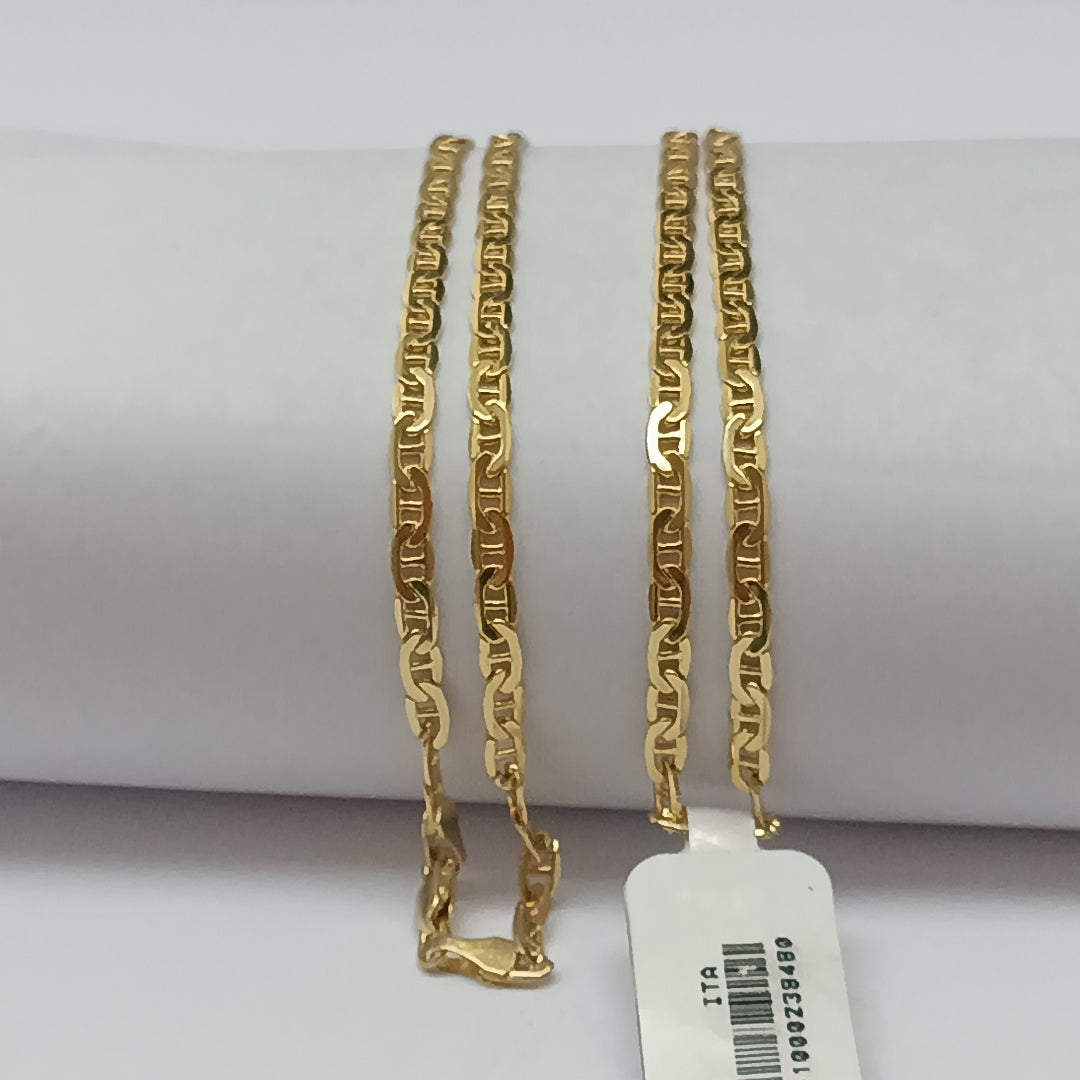 CADENAS GUCHI ORO 14K 10.2 (NUEVO)