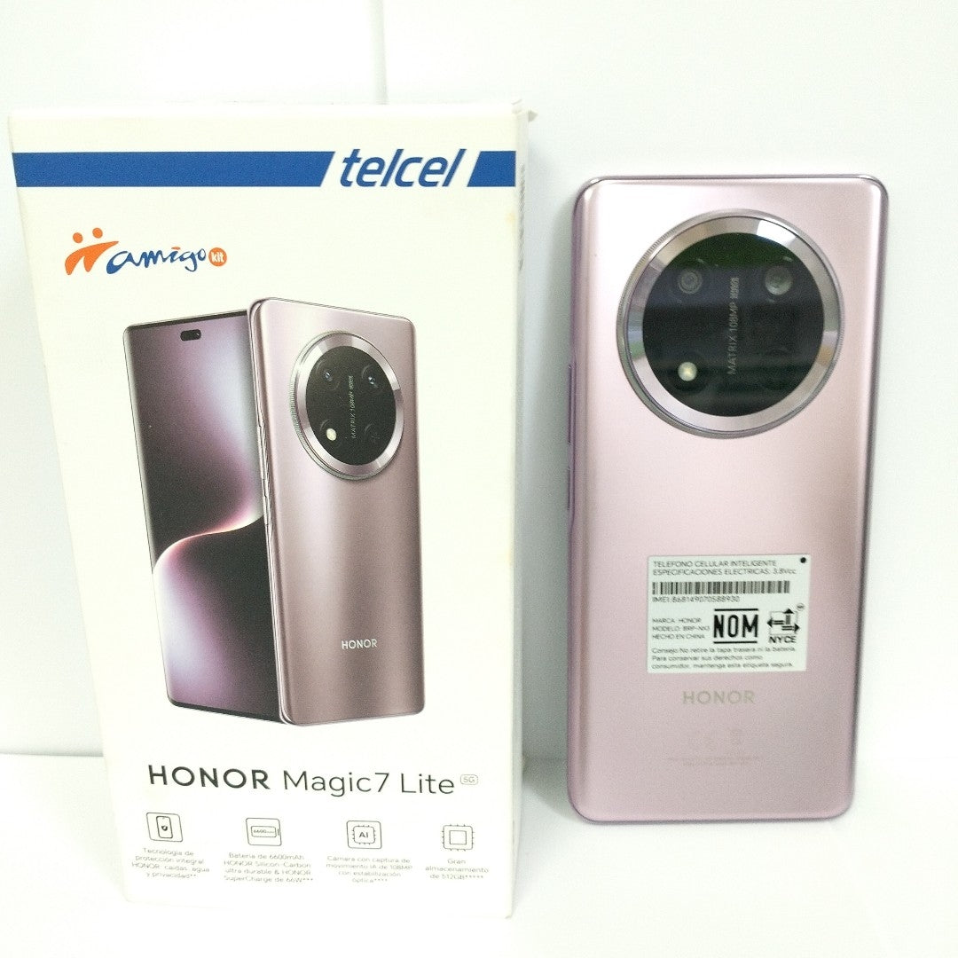 CELULAR HONOR MAGIC 7 LITE BRP-NX3 (2025) 512 GB 8 GB RAM (SEMINUEVO)