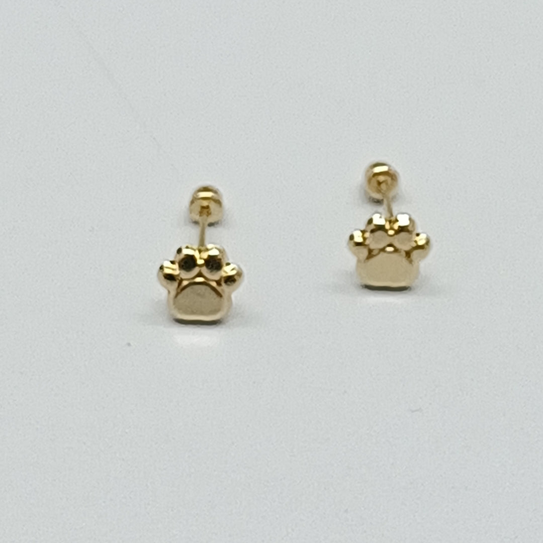 BROQUELES ORO 14K 1 (NUEVO)
