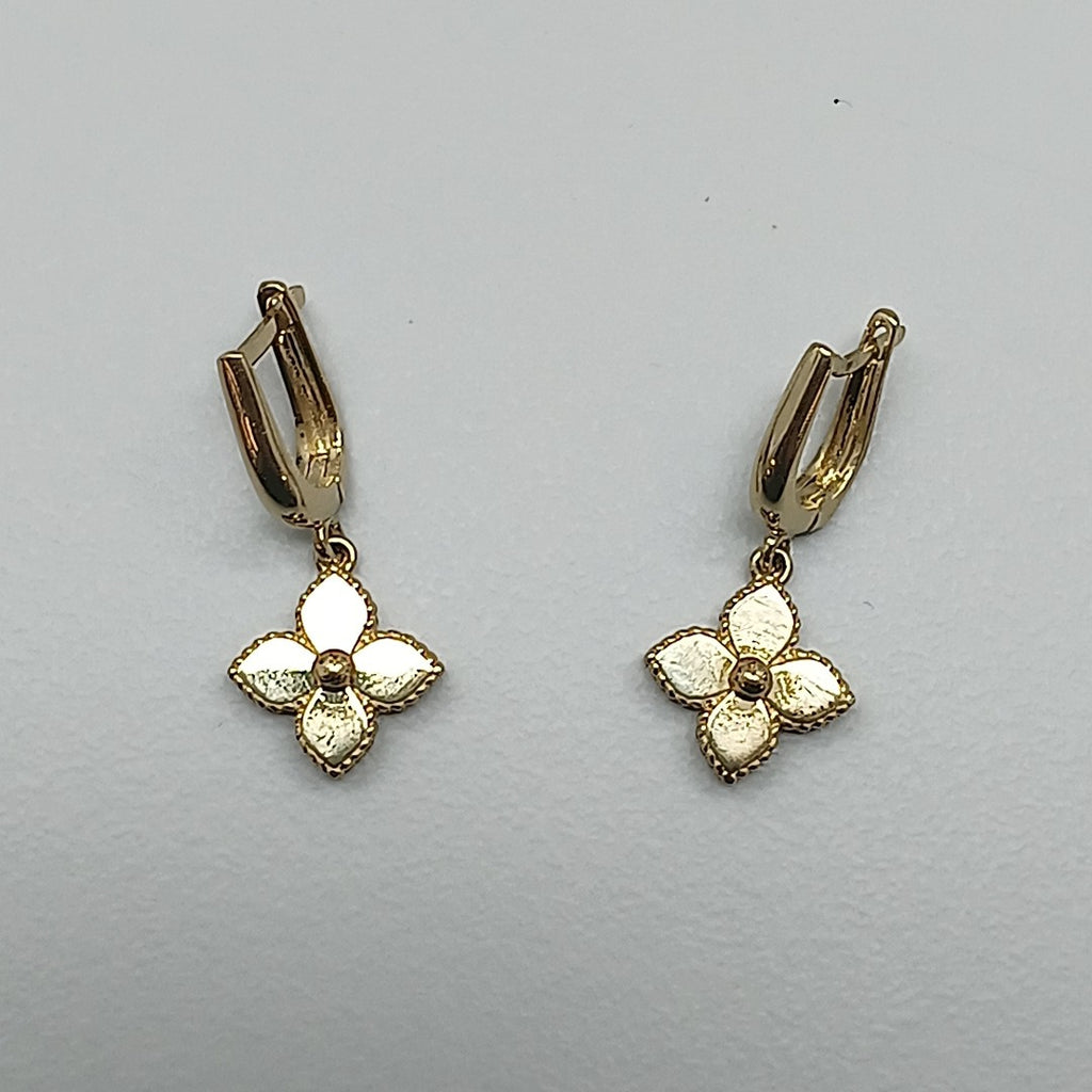 BROQUELES ORO 14K 3.2 (NUEVO)