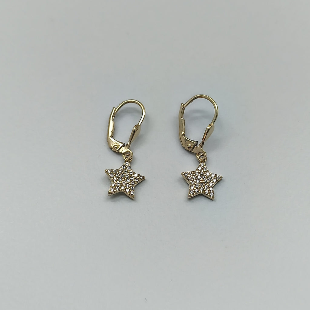 BROQUELES ORO 14K 1.9 (NUEVO)